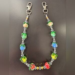 Bohemian Trinkets Persimmon Bag Charm